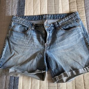 Loft denim shorts
